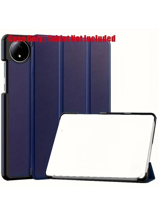 حافظة صلبة واقية سوداء مع حامل ثلاثي الطي لجهاز Redmi Pad SE 8.7 بوصة - Image 1